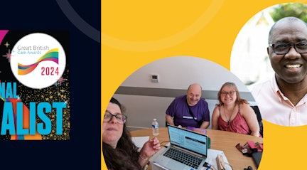 image shows regional finalist logo and pictures of the finalists