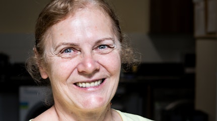 Image shows Magda Smiling