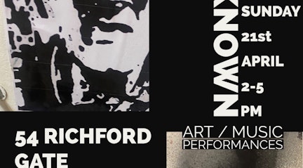 Image shows the Gate exhibition information